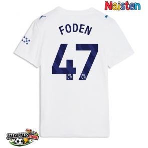 Manchester City Phil Foden #47 Kolmaspaita Naisten 2026-27 Lyhythihainen